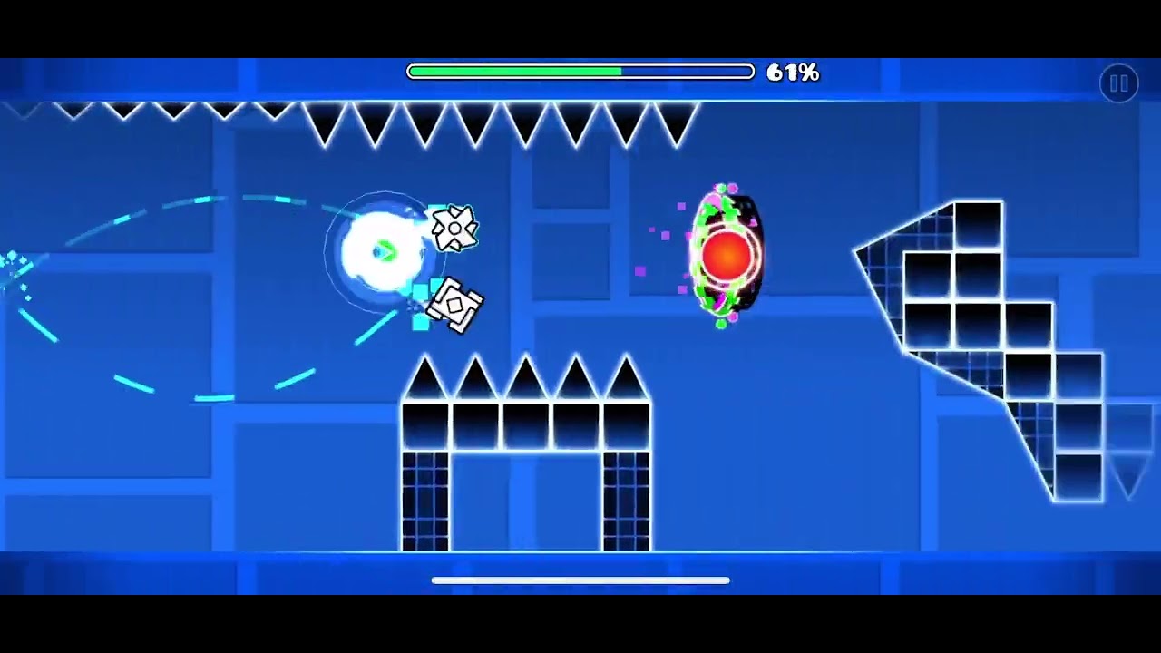 Dancing Moonman by Me | Geometry Dash (GD) Layout - YouTube
