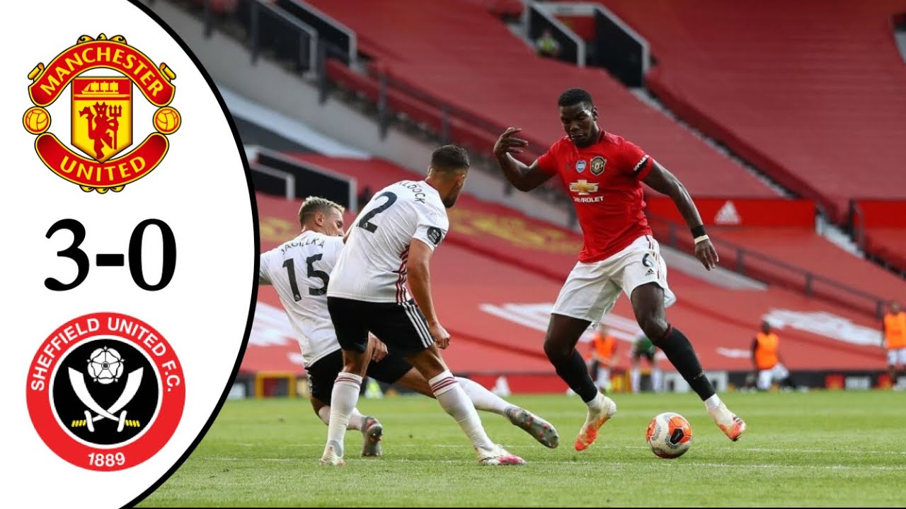 Manchester United vs Sheffield United 30  Resumen All Goals and