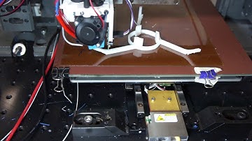 Linear Motor 3D Printer. Test print with Zesty Nimble.