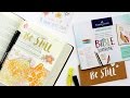 Using the bible journaling kit by faber castell design memory craft