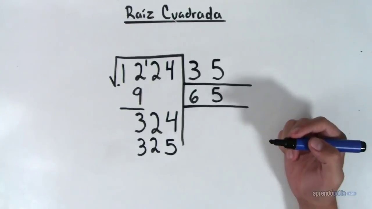 LA RAÍZ CUADRADA - YouTube