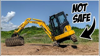 What Not To Do In A Mini Excavator Heavy Equipment Operator