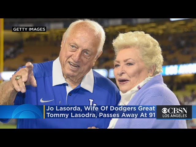 Jo Lasorda, Wife Of Dodgers Great Tommy Lasodra, Passes Away At 91 