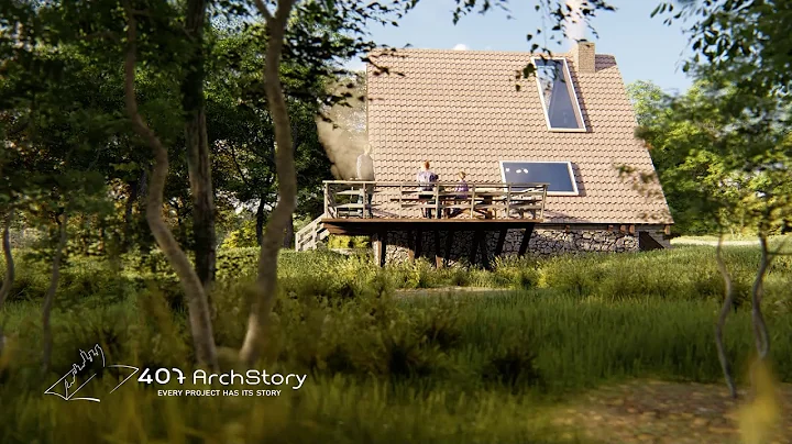 Lumion 8.5 Animation - Forest Cabin - 407 ArchStory