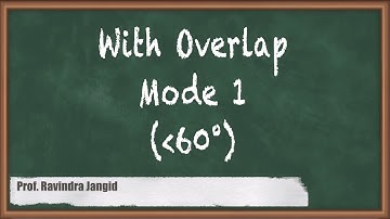 With Overlap Mode 1 (less than 60°) - Analysis of the Bridge Rectifier - HVDC Transmission