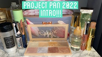2022 PROJECT PAN INTRO!!!