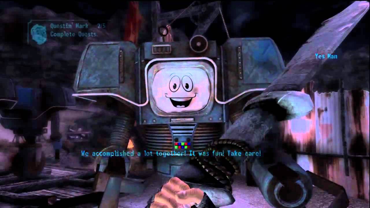 Fallout New Vegas Yes Man Ending Hd Youtube