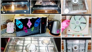 ثاني روتين تنظفات رمضان ⭐/تنظيف عميق للمطبخ الجزء الثاني ?? ⭐