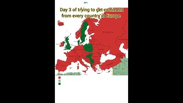 Day 3 of trying to get comment from every country in Europe