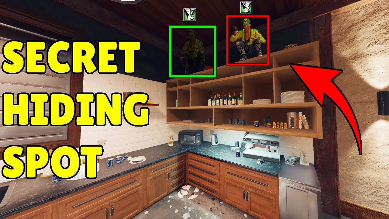 Insane *SECRET* Hiding Spot On Chalet - Rainbow Six Siege North Star
