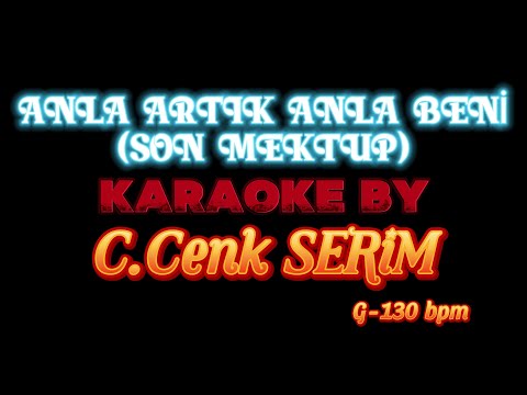 Anla artık anla beni (son mektup) Yıldırım Gürses  #karaoke