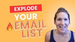 WORKSHOP: How to Explode Your Email List with Bundles & Summits