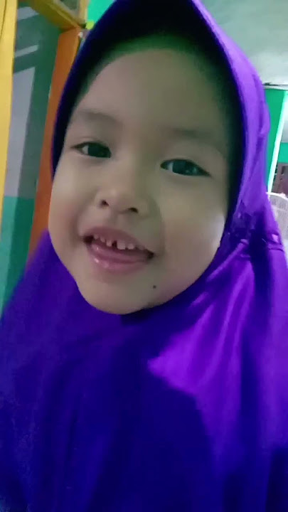 demuna nyoba baju sekolah baru🥰#shirtvideo #masukberanda