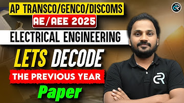 AP TRANSCO AE/AEE PYP Analysis | Questions Pattern, Weightage & Preparation Tips | Best Sources !!