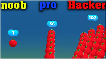 Fruit Stack Juice - Noob Pro Hacker (Android) Gameplay