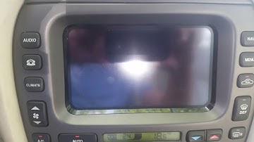Jaguar touchscreen error
