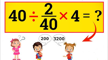Can you solve this Tricky maths Question ❓ | What is the Correct Answer 