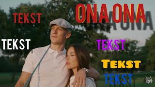 Video thumbnail of "BAKA PRASE - ONA ONA tekst/lyrics"
