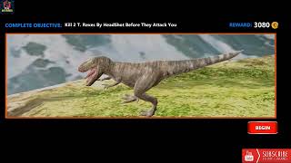 Wild Dino Hunting Game 3D Expert Mode Level 16-24 | Android Gameplay Walkthrough | Game Hunting screenshot 5