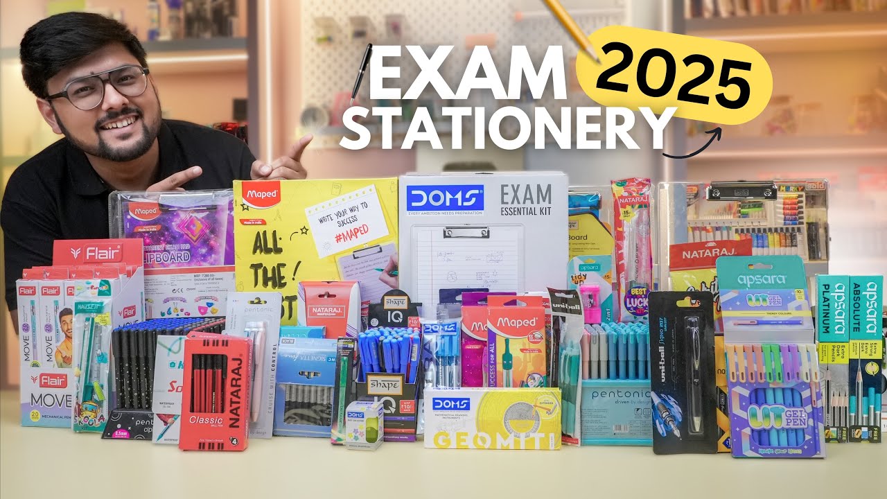 📚 Must-Have Exam Stationery for 2025! 🎯✍️Student Yard