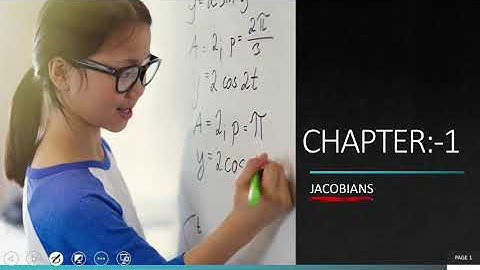 Jacobians Basic for BSc BA #jacobian