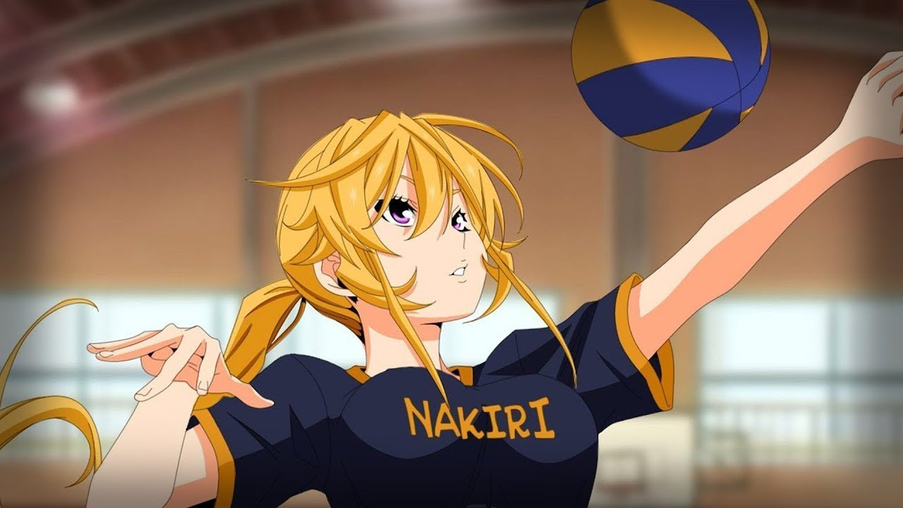 Download 4k Volleyball Background Anime Series | Wallpapers.com