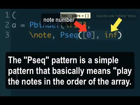 SuperCollider Tutorial 1: PBindef