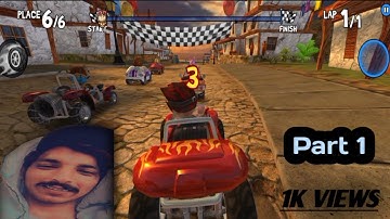 Beach Buggy Racing Android Walkthrough - Gameplay Part 1 - Easy  Street 1_4 Graphics