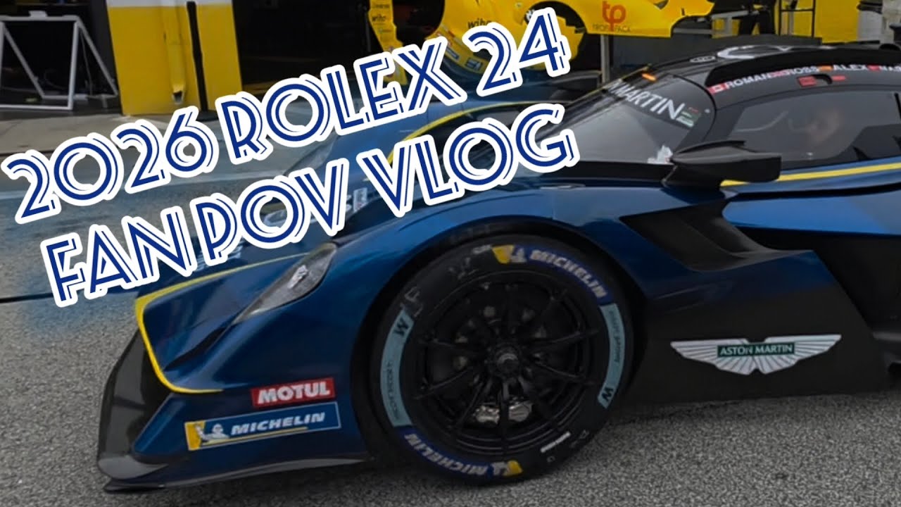 IMSA 2026 Rolex 24 | Fan Vlog Prerace Grid and Race | Start to Finish 