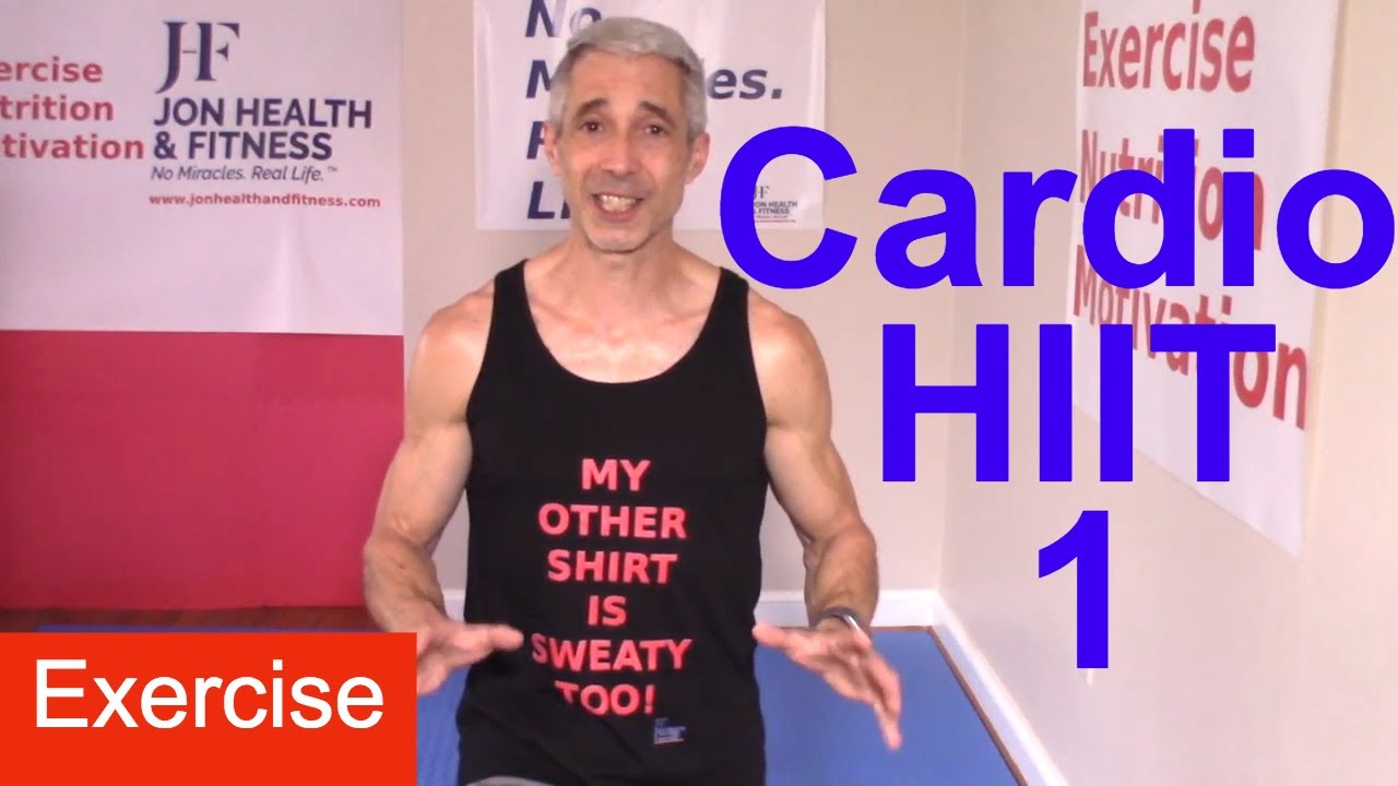 Cardio HIIT 1: 12 Minute Cardio HIIT Workout High and Low Impact - YouTube