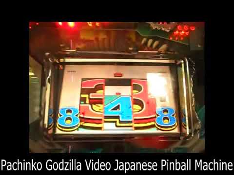 Pachinko Godzilla Video Japanese Pinball Machine - YouTube