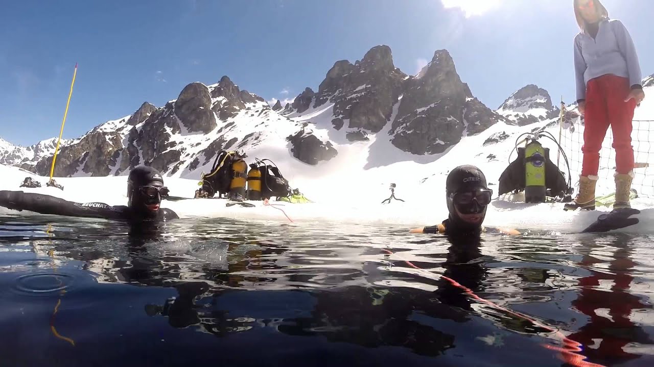 Apnée sous glace 04 2014 - Chamrousse