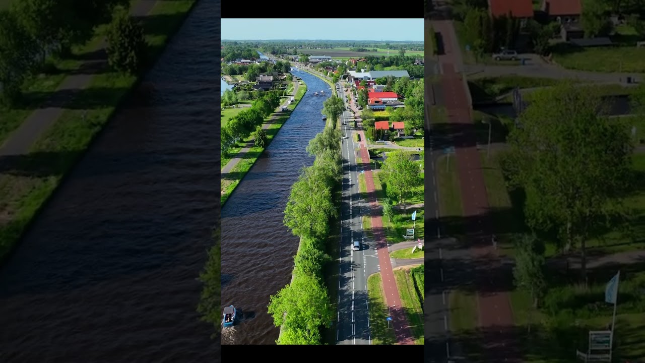 Giethoorn Netherlands in Drone @ranjithrajC
