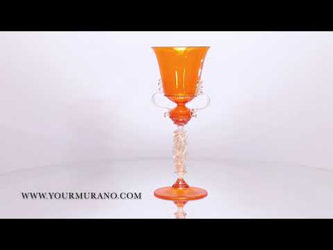 VICENTINO Orange classic decorative goblet video