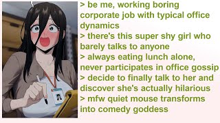 Office Introvert Becomes My Dream Girl | 4Chan Greentext Stories Office Introvert Becomes My Dream Girl | 4Chan Greentext Stories