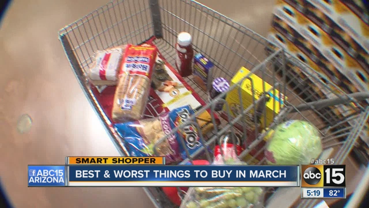 Best and worst things to buy in March