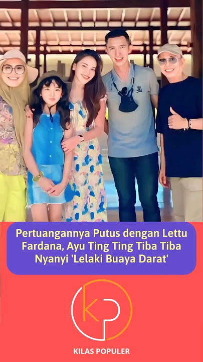 Pertunangannya Kandas dengan Lettu Fardana, Ayu Ting Ting Tiba Tiba Nyanyi 'Lelaki Buaya Darat'