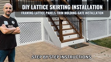 HOE VINYL LATTENPLINT TE INSTALLEREN? Frame-Afwerking-Een toegangsdeur bouwen en installeren