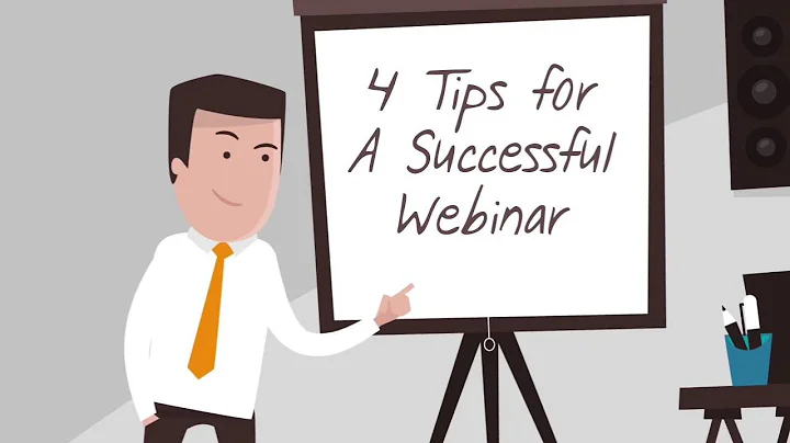 4 Top Tips for A Successful Webinar