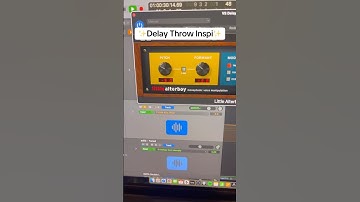 Delay Throw Inspi 🗣️ #musicproducer #logicprox #mixingengineer #audioengineer #singer