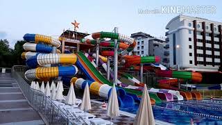Lonicera World Hotel 4*, Lonicera Resort & Spa Hotel 5*(Алания) 2021г. Аквапарк и пляж отелей.
