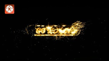 How To Make Golden Particles Intro in Kinemaster | AX HD Tutorial