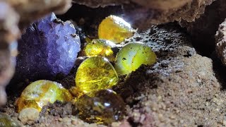 Earthquake cracks found again! These golden diamond balls are valuable