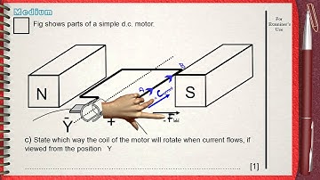 Q3 L5 Eectric Motor Ch3 Electricity (motor rotation) IGCSE past papers
