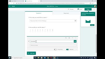 Microsoft Forms Tutorial #1 - Building a Survey