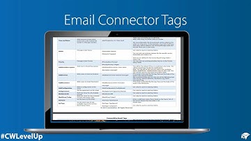 ConnectWise Level-Up: Using Email Connector Tags in Workflow Rules