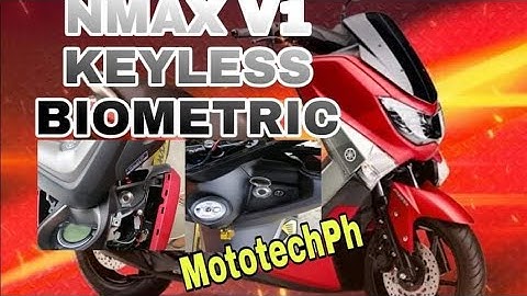 Nmax v1 Keyless Biometric