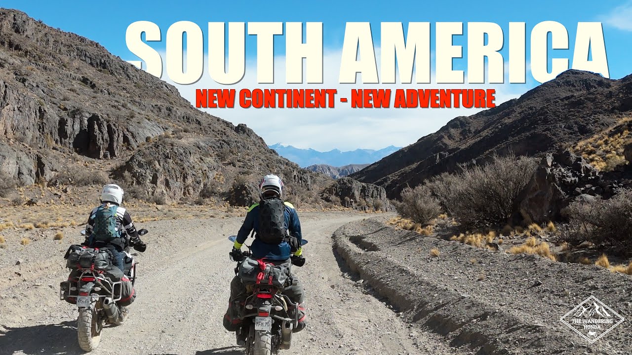 Мотоциклетные приключения в Южной Америке. Эпизод 1 | Из Сантьяго в Анды на Yamaha T7