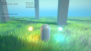 Infinite GPU Instanced Grass Field in Unity