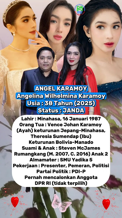 Angel Karamoy : Biodata Lengkap #angelkaramoy #celebrity #artist #faktaunik #beritaterkini